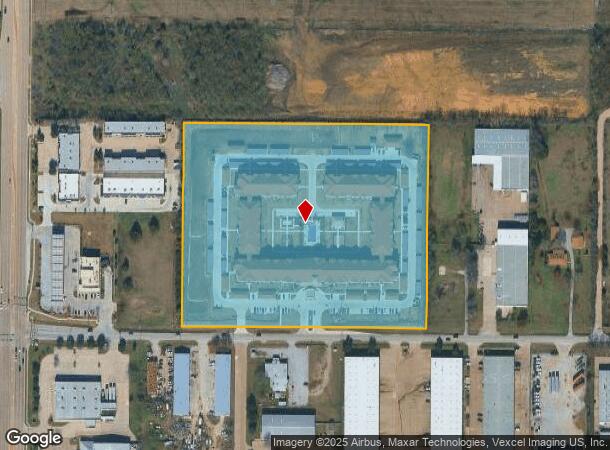 1205 W Harris Rd, Arlington, TX Parcel Map