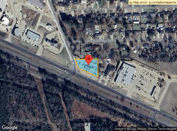  602 W Main St, Hallsville, TX Parcel Map