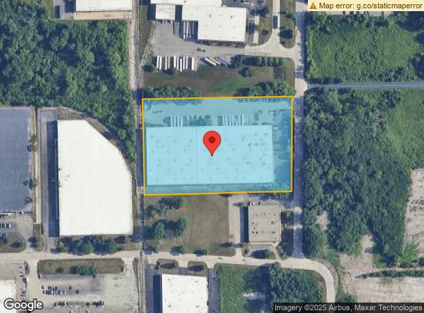  320 Industrial Dr, West Chicago, IL Parcel Map