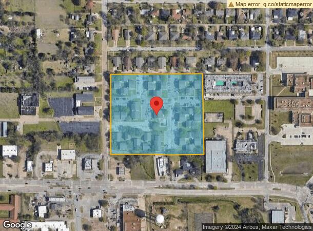  1508 Dewberry Blvd, Lancaster, TX Parcel Map