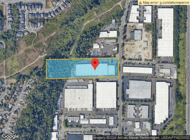  2601 W Valley Hwy N, Auburn, WA Parcel Map