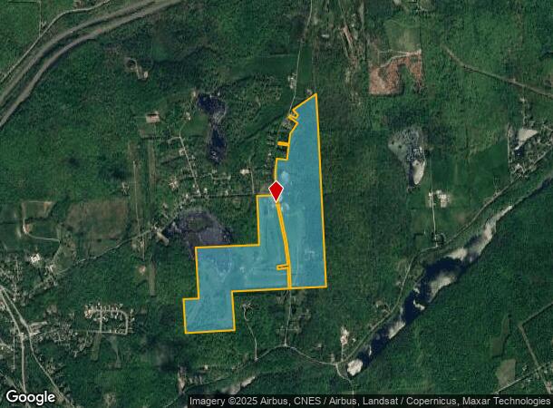  1360 Griffin Rd, Roaring Brook Twp, PA Parcel Map