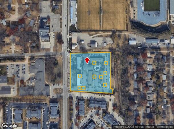  1530 College Ave, Manhattan, KS Parcel Map