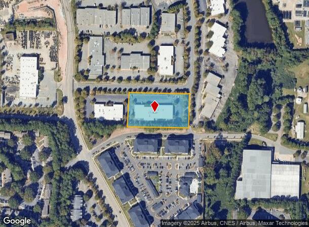  625 Hutton St, Raleigh, NC Parcel Map