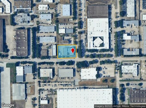  12830 Century Dr, Stafford, TX Parcel Map