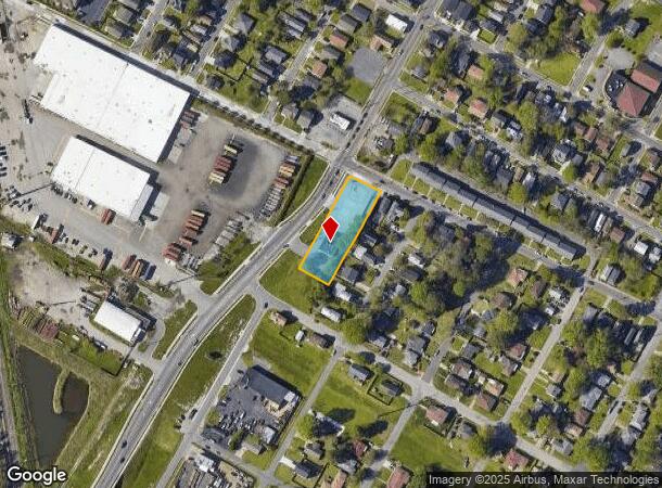 1300 Berkley Ave, Chesapeake, VA Parcel Map