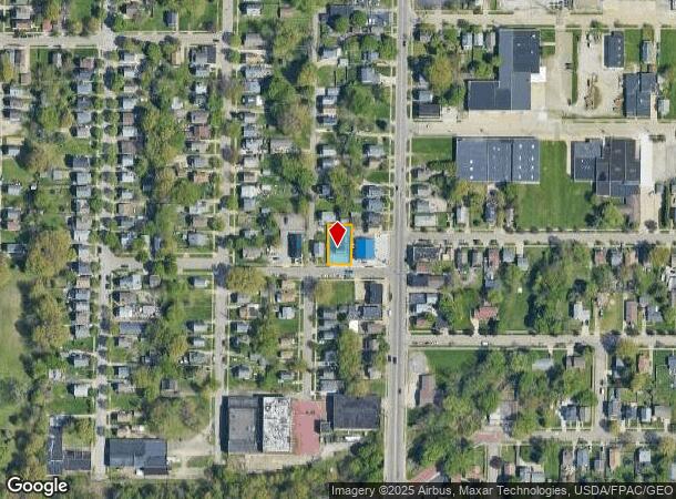  507 Baird St, Akron, OH Parcel Map
