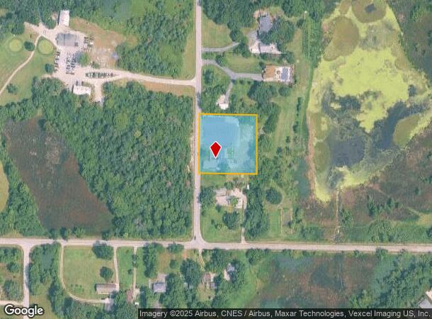 11217 Whitcomb St, Crown Point, IN Parcel Map