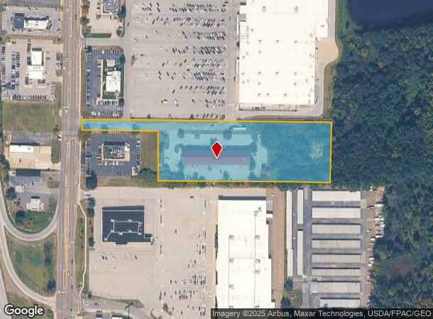  2939 S Arlington Rd, Akron, OH Parcel Map