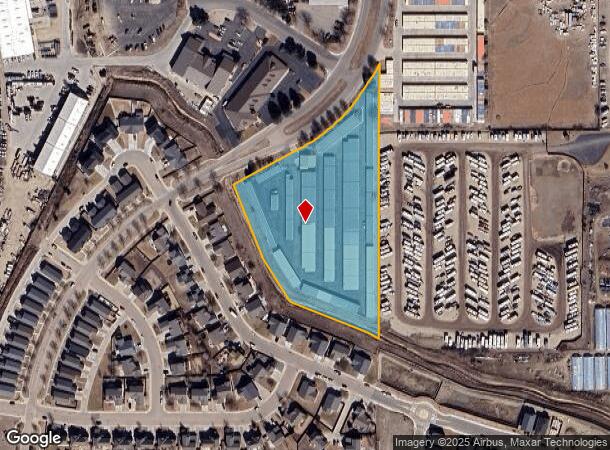 100 Valency Dr, Loveland, CO Parcel Map