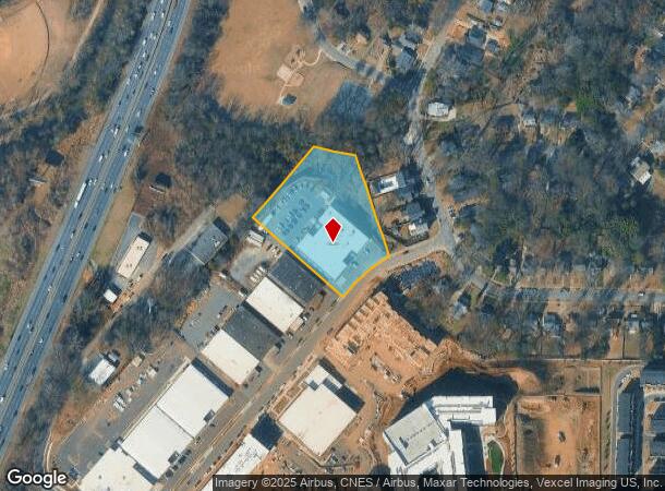 2218 Toomey Ave, Charlotte, NC Parcel Map