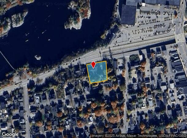  37 Mill St, Brunswick, ME Parcel Map