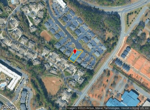  3050 Senna Dr, Matthews, NC Parcel Map