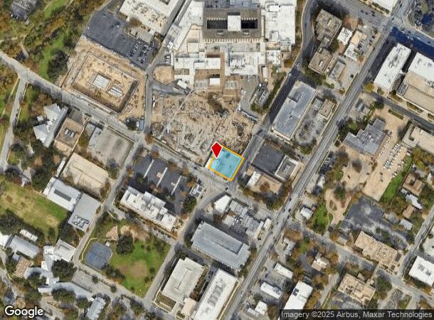  1104 W 34Th St, Austin, TX Parcel Map