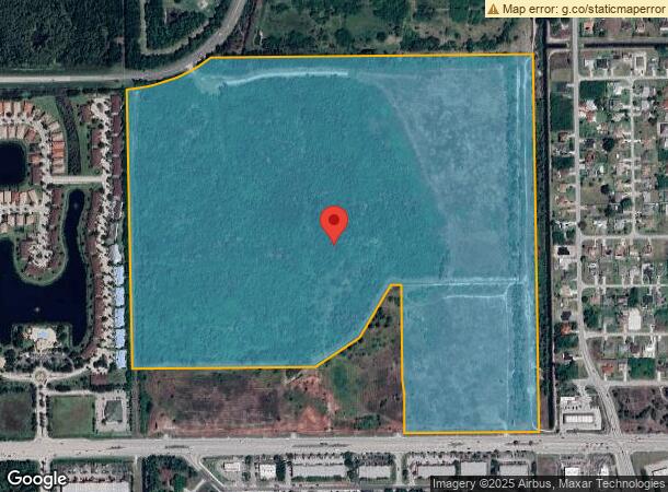  10001 Buckingham Rd, Lehigh Acres, FL Parcel Map