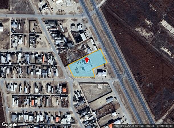 202 S Us Highway 287, Cactus, TX Parcel Map