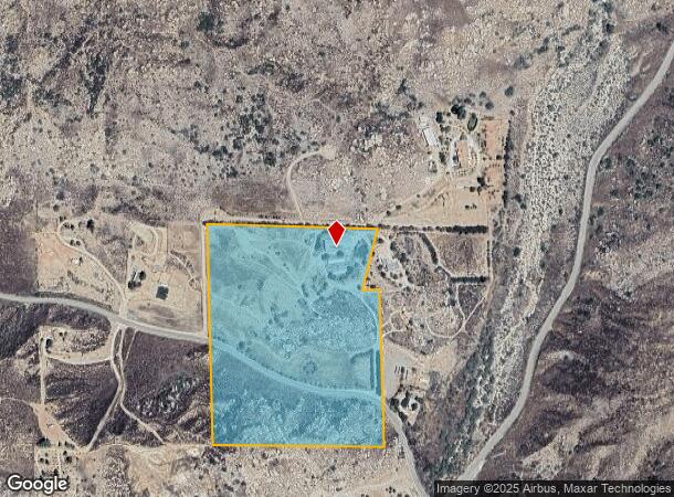  45900 Wilson Valley Rd, Aguanga, CA Parcel Map