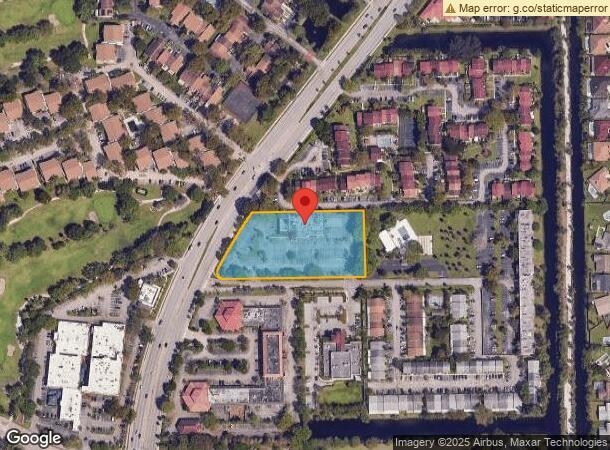  4000 N University Dr, Sunrise, FL Parcel Map