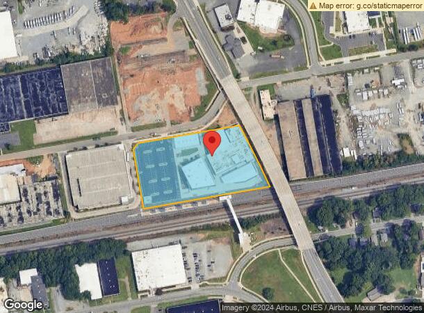  4100 Raleigh St, Charlotte, NC Parcel Map