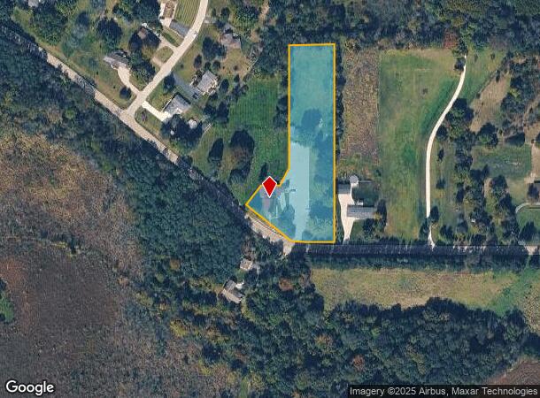  3402 Willow Creek Rd, Colgate, WI Parcel Map