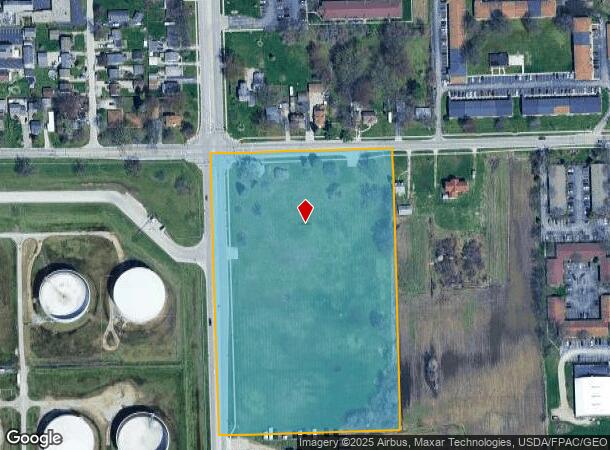  2630 Pickle Rd, Oregon, OH Parcel Map
