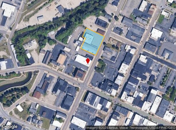 133 N Winter St, Adrian, MI Parcel Map