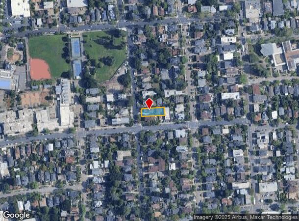  2745 Hillegass Ave, Berkeley, CA Parcel Map