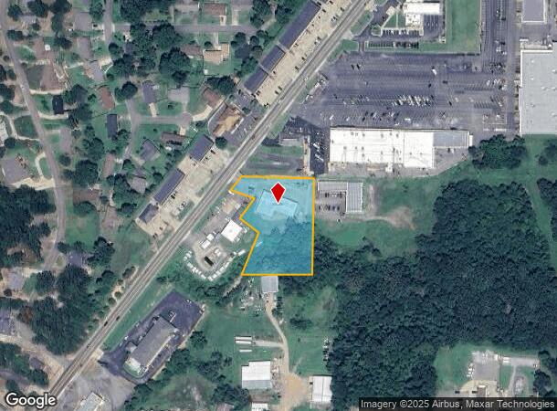 1151 S Rogers St, Clarksville, AR Parcel Map
