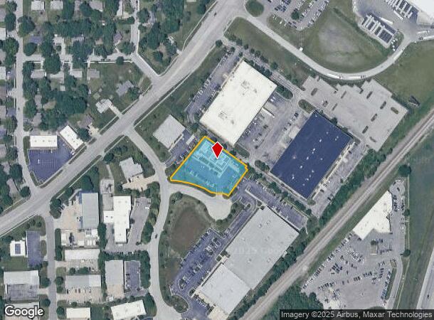  890 N Martway Ct, Olathe, KS Parcel Map