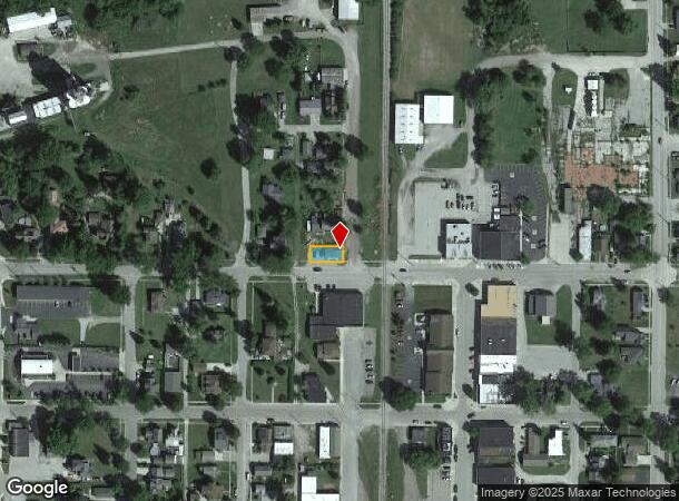  200 W 2Nd St, Pinconning, MI Parcel Map
