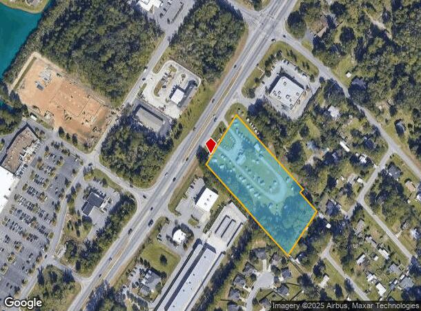  5703 Ogeechee Rd, Savannah, GA Parcel Map
