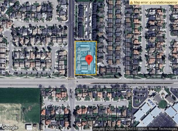  1900 Poplar Ave, Wasco, CA Parcel Map