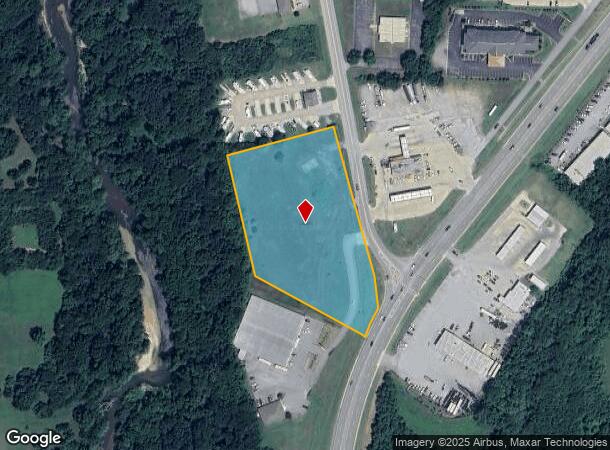  1125 Barnett Dr, Batesville, AR Parcel Map