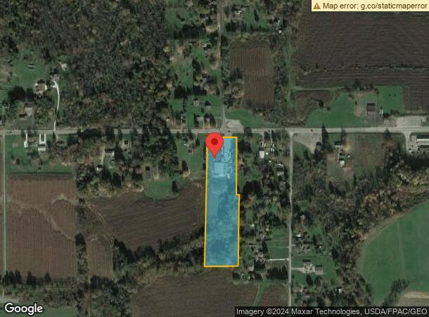  6597 Center Rd, Lowellville, OH Parcel Map