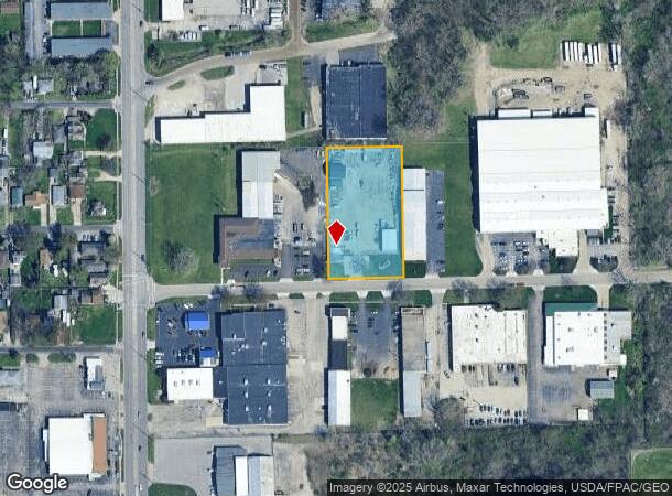 1608 Coining Dr, Toledo, OH Parcel Map