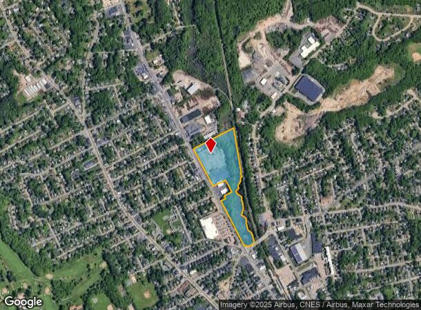 1001 N Montello St, Brockton, MA Parcel Map
