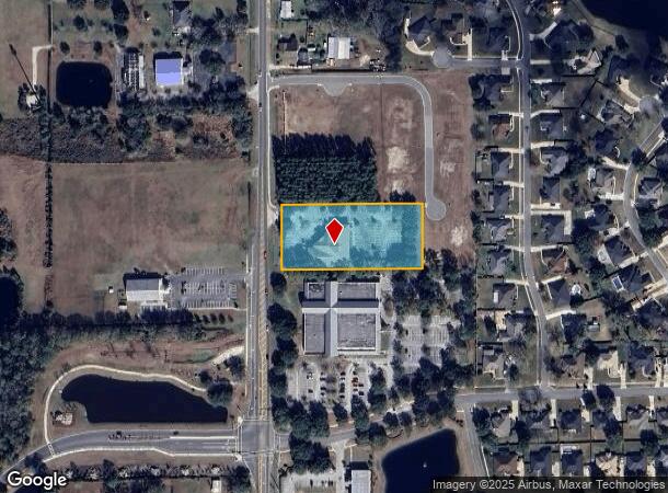  1395 Chaffee Rd S, Jacksonville, FL Parcel Map