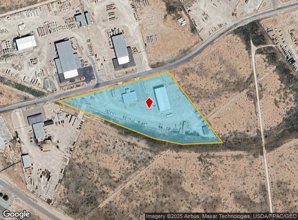 100 W County Road 100 Ln W, Midland, TX Parcel Map