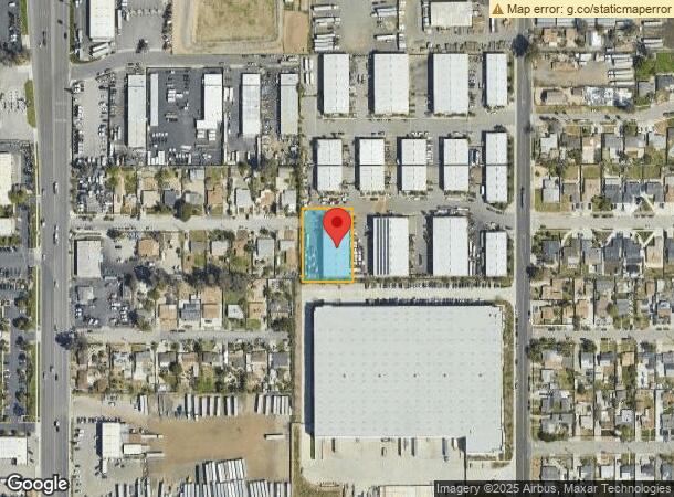  14631 Mallory Dr, Fontana, CA Parcel Map