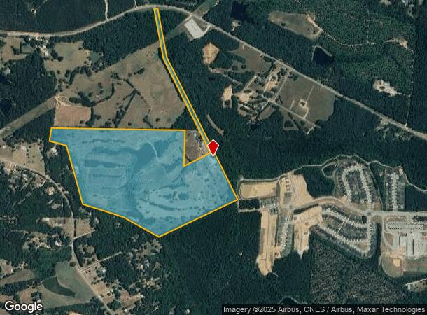  1300 Three Oaks Dr, Harlem, GA Parcel Map