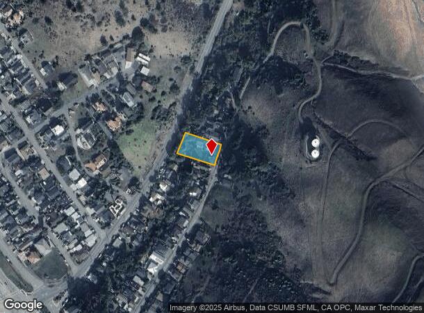 475 Hacienda Dr, Cayucos, CA Parcel Map