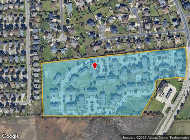 19600 N Heatherwilde Blvd, Pflugerville, TX Parcel Map