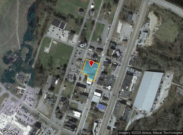 1740 Main St, Tazewell, TN Parcel Map
