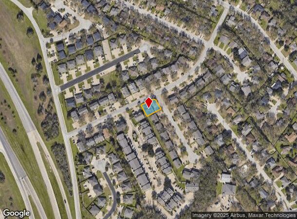  2900 Silver Spur Cir, Bryan, TX Parcel Map