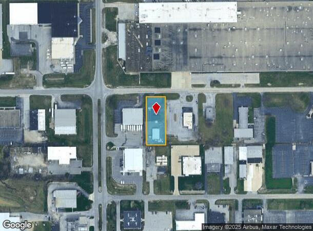 1617 Production Rd, Fort Wayne, IN Parcel Map