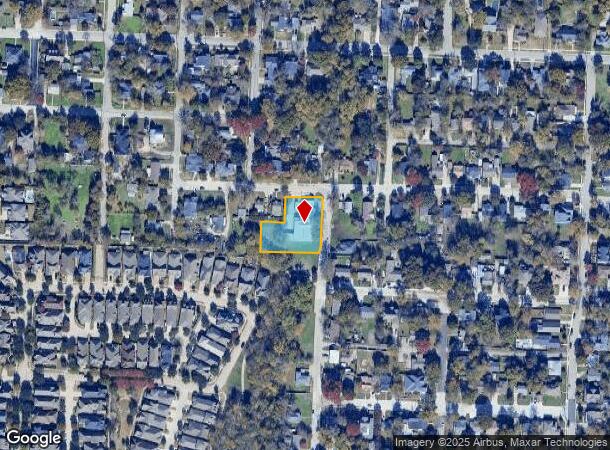  1201 Cole St, Mckinney, TX Parcel Map