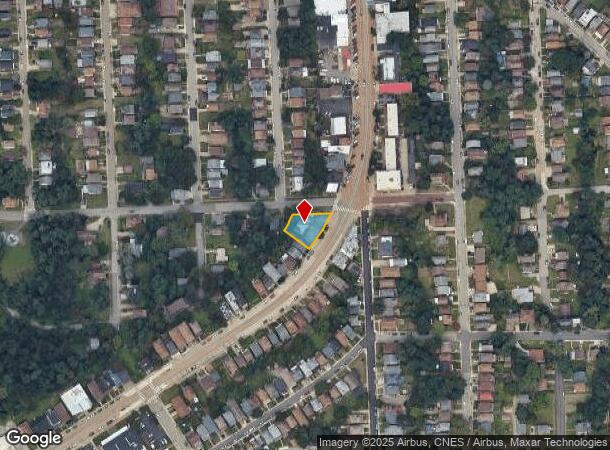 1700 Broadway Ave, Pittsburgh, PA Parcel Map