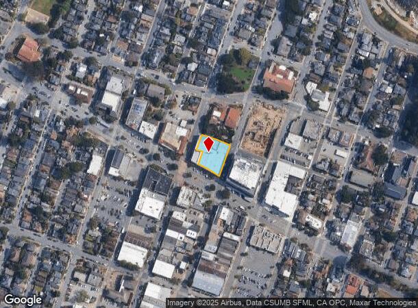 562 Lighthouse Ave, Pacific Grove, CA Parcel Map