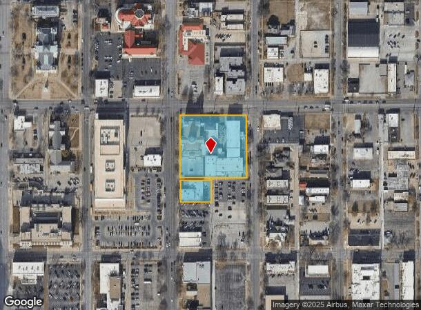  307 E Central Ave, Wichita, KS Parcel Map