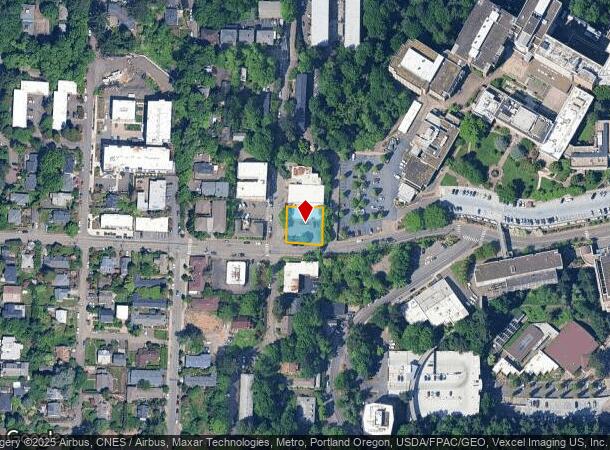  907 Sw Gibbs St, Portland, OR Parcel Map